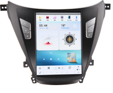 Hyundai 2012-2016 Elantra 10.4 inch Tesla Style Apple CarPlay Android Radio Upgrade